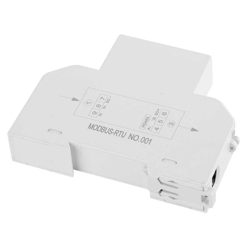 OPQ-5-100A 220 В счетчик энергии однофазный RS485 MODBUS протокол ЖК-дисплей с подсветкой din-рейка ватт счетчик энергии