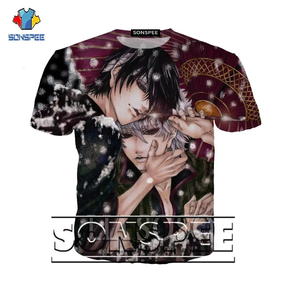 Silver Soul Anime T Shirt Men Women 3d Print Gintama Bleach T Shirt Cartoon Puzzle Naruto Summer Fashion Streetwear Tops K3 Buy At The Price Of 4 99 In Aliexpress Com Imall Com
