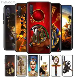 Египетские Чехлы Nefertiti Anubis Ankh для Xiaomi Mi 9 Pro 5G A3 CC9 CC9E 9T A1 A2 8 Lite Play 5X 6X Poco F1 черный силиконовый мягкий чехол