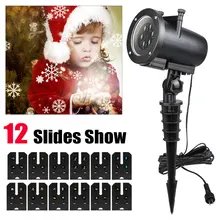 Светодиодный лазерный проектор 12 моделей проектор IP65 анимационный Эффект диско-свет светильник для рождественской вечеринки s для Хэллоуина в помещении/на открытом воздухе