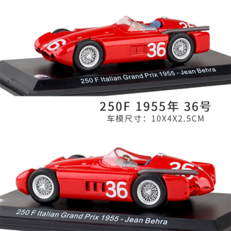 1:43 LEO модель автомобиля из сплава Maserati 36# 250F 1955 Коллекция украшения для детских игрушек Подарите вашему ребенку лучший подарок