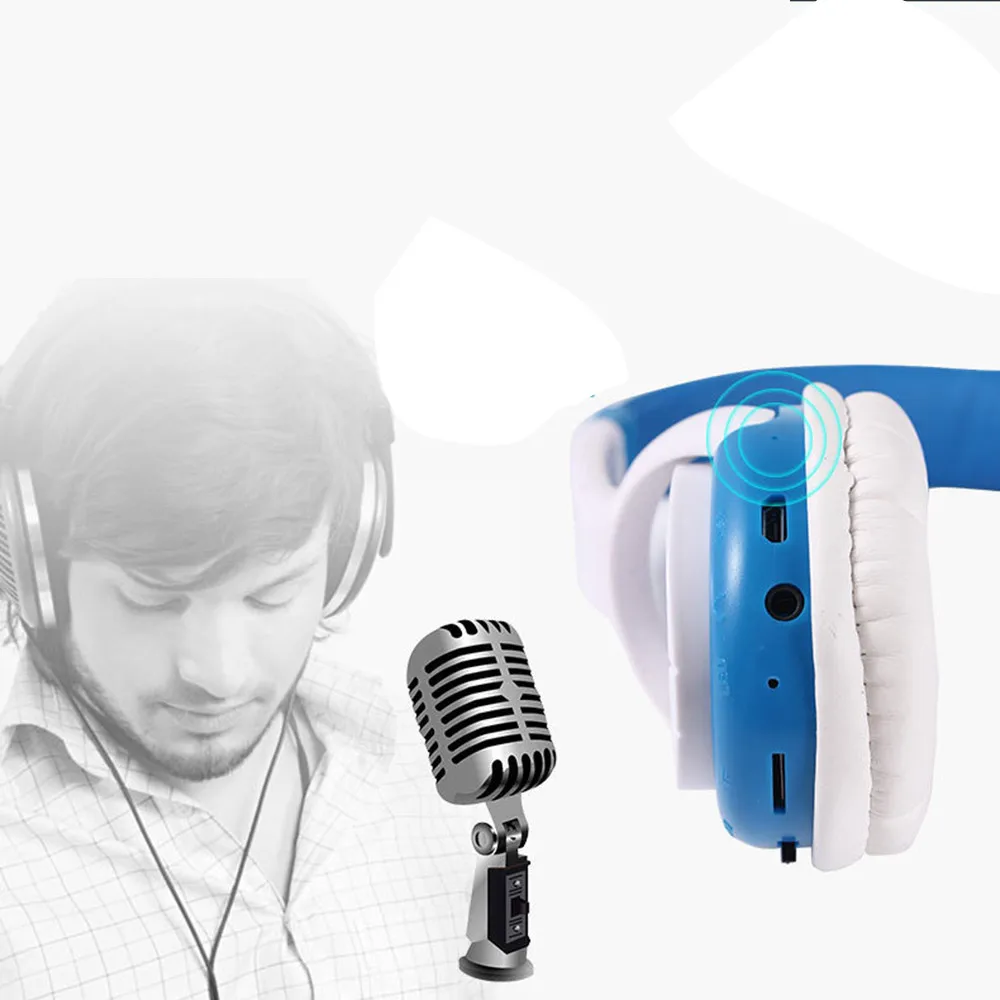 Новые беспроводные наушники Fineblue Bluetooth 4,1, наушники с шумоподавлением и fm-радио, игровые наушники с микрофоном