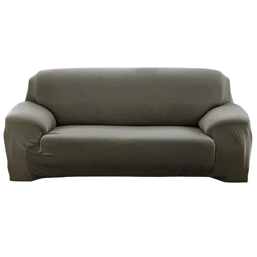 Navy Green Универсальные чехлы для дивана, эластичные Чехлы для дивана, для гостиной, секционные Чехлы для дивана, чехлы для дивана, упругие чехлы для мебели, угловые чехлы - Цвет: Navy Green