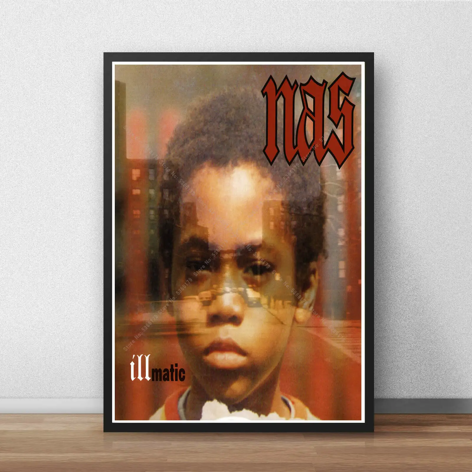 Nt946 Illmatic Nas Best Rap Hip Hop Music Star Album Of All Time