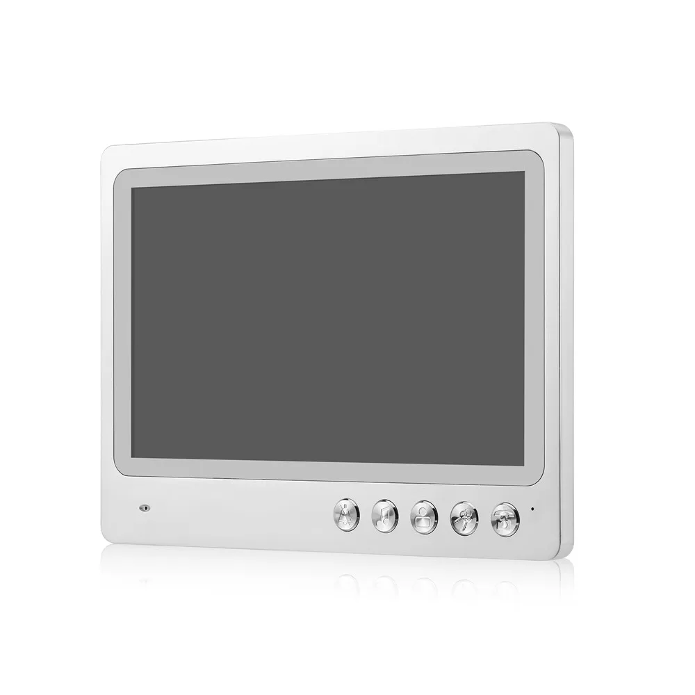 Видеодомофон с цветным сенсорным жк дисплеем 9 дюймов проводная камера ночного