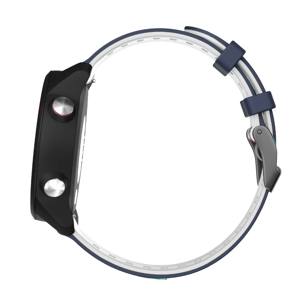2 в 1 силиконовый ремешок для браслета Amazfit Bip ремешок для часов Vivoactive 3 браслет для Garmin Forerunner 245 наручный+ 3 шт пленка