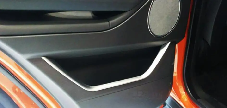 For Land Rover Range Rover Evoque 2012- Car-Styling ABS Chrome Car Door Decoration Trim Strips Accessories 4pcs/Set