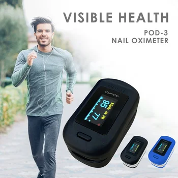 

Portable Oximeter Clip Pulse Oximeter Blood Oxygen Heart Rate Pulse Saturation Oxymeter Finger Pulse Oximeter for Home Family