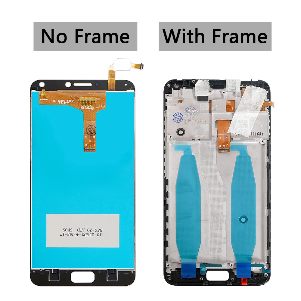 5 &quotоригинал для Asus Zenfone 4 Max ZC554KL ЖК дисплей сенсорный экран с рамкой X001D LCD|touch screen
