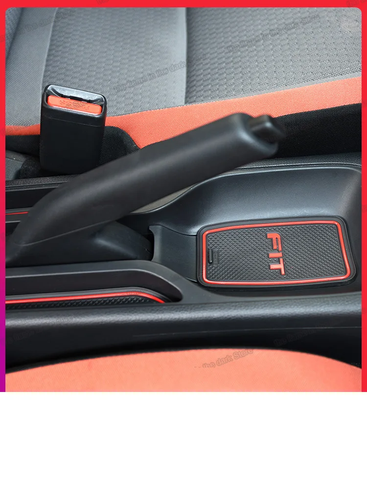 Lsrtw2017 латексный автомобильный коврик для двери и чашки нескользящий honda fit 2020 2021