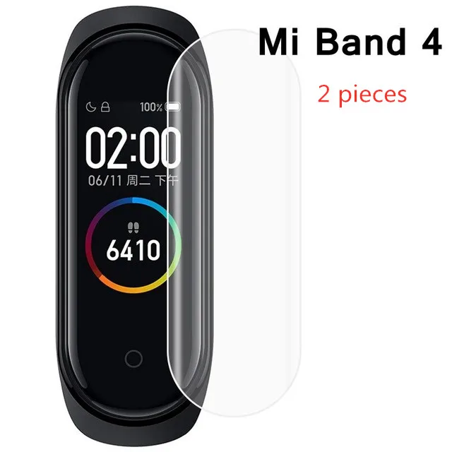 Mi band 4 film Lu mi nous силиконовый ремешок на запястье для Xiaomi mi Band 4 3, ремешок на запястье, сменный ремешок для Xio mi band 4 3 mi Band 3 band 4 - Цвет: Mi band 4 film
