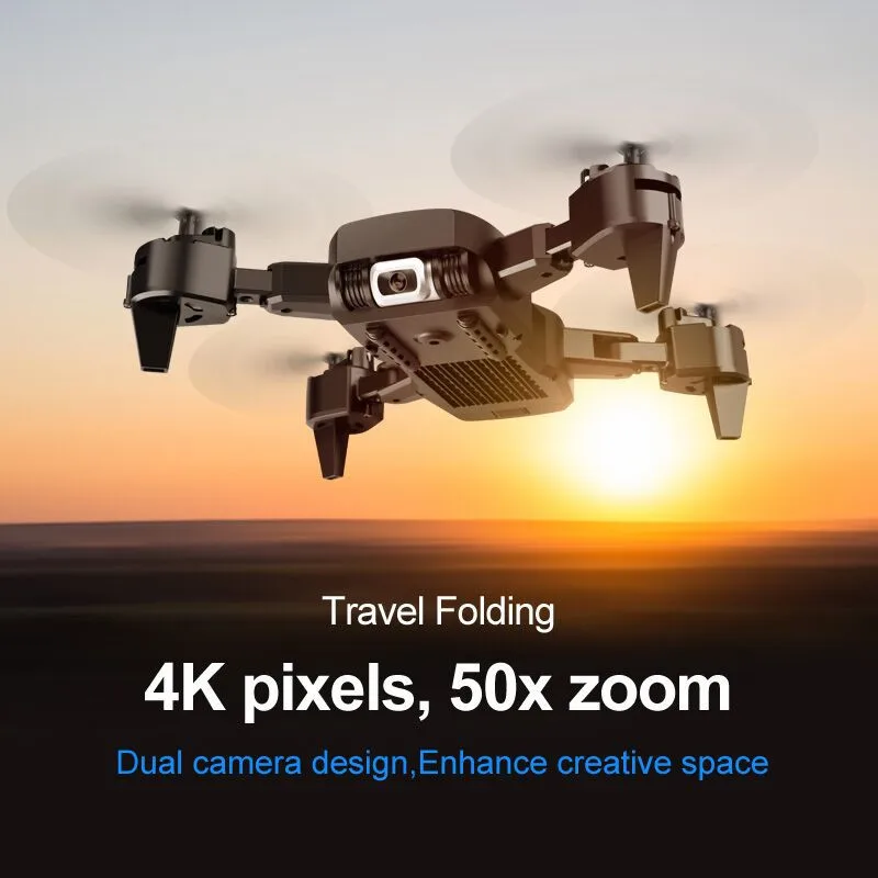 

Mini Drone 4K Gps Wifi FPV Professional Camera HD 50X Zoom 18 Mins Flying Time RC Quadcopters Kids Boys Toys Gift Drone KK6 Kit