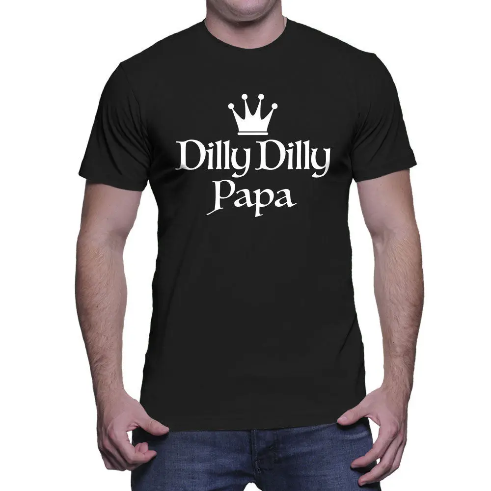 Dilly Papa-Father'S Day Beer Medieval Pit Of Misery Knight Мужская футболка с принтом в подарок стиле