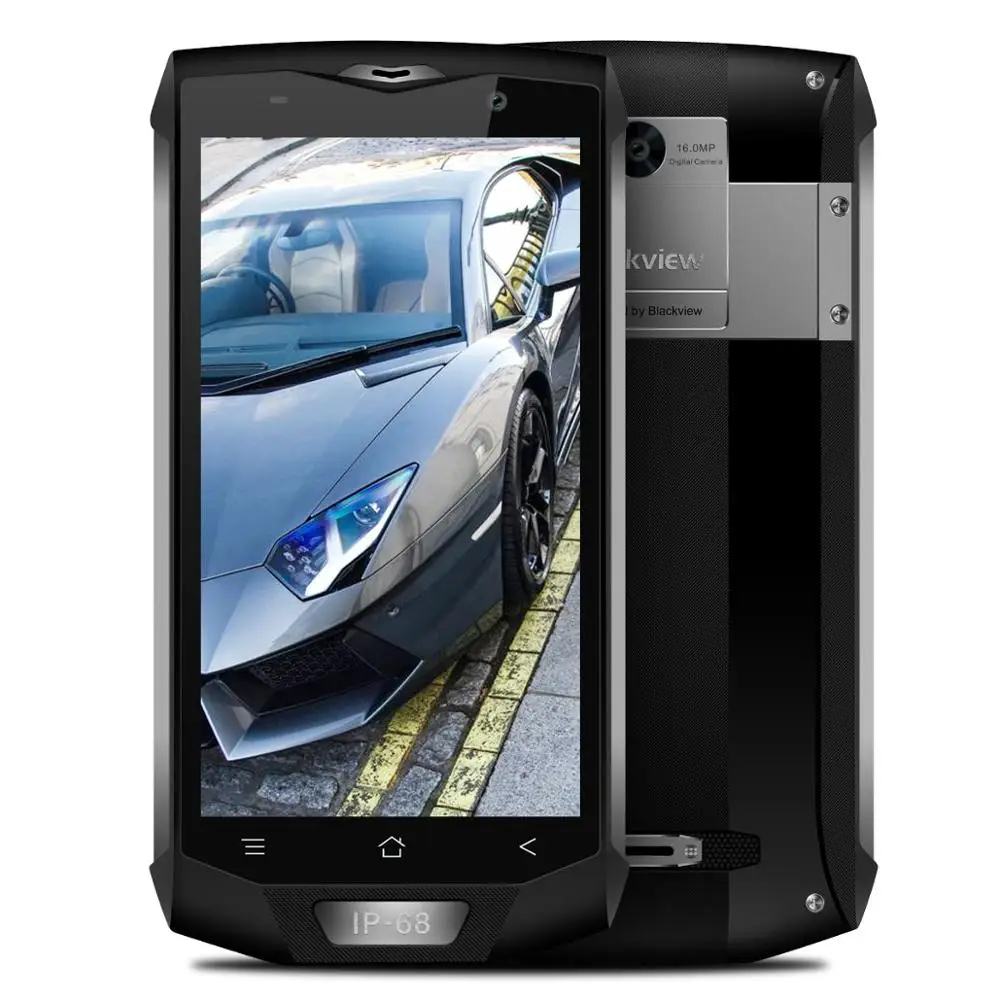 Blackview BV8000 Pro смартфон FHD MTK6757 Восьмиядерный Android 7,0 6 Гб ram 64 Гб rom 16MP водонепроницаемый IP68 Тип C 4G мобильный телефон - Цвет: Shark Grey