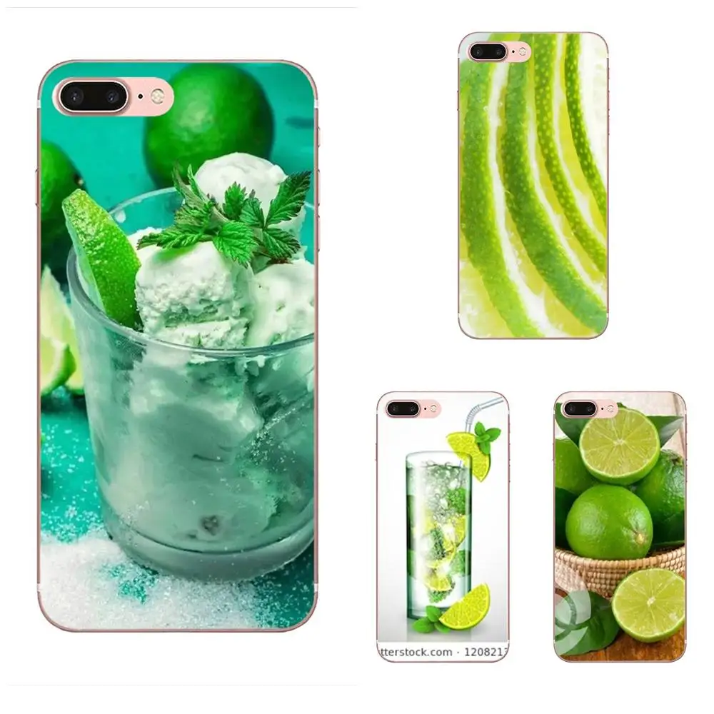 Чехол для телефона из ТПУ с изображением фруктов лайма зеленого лимона Xiaomi Redmi Note