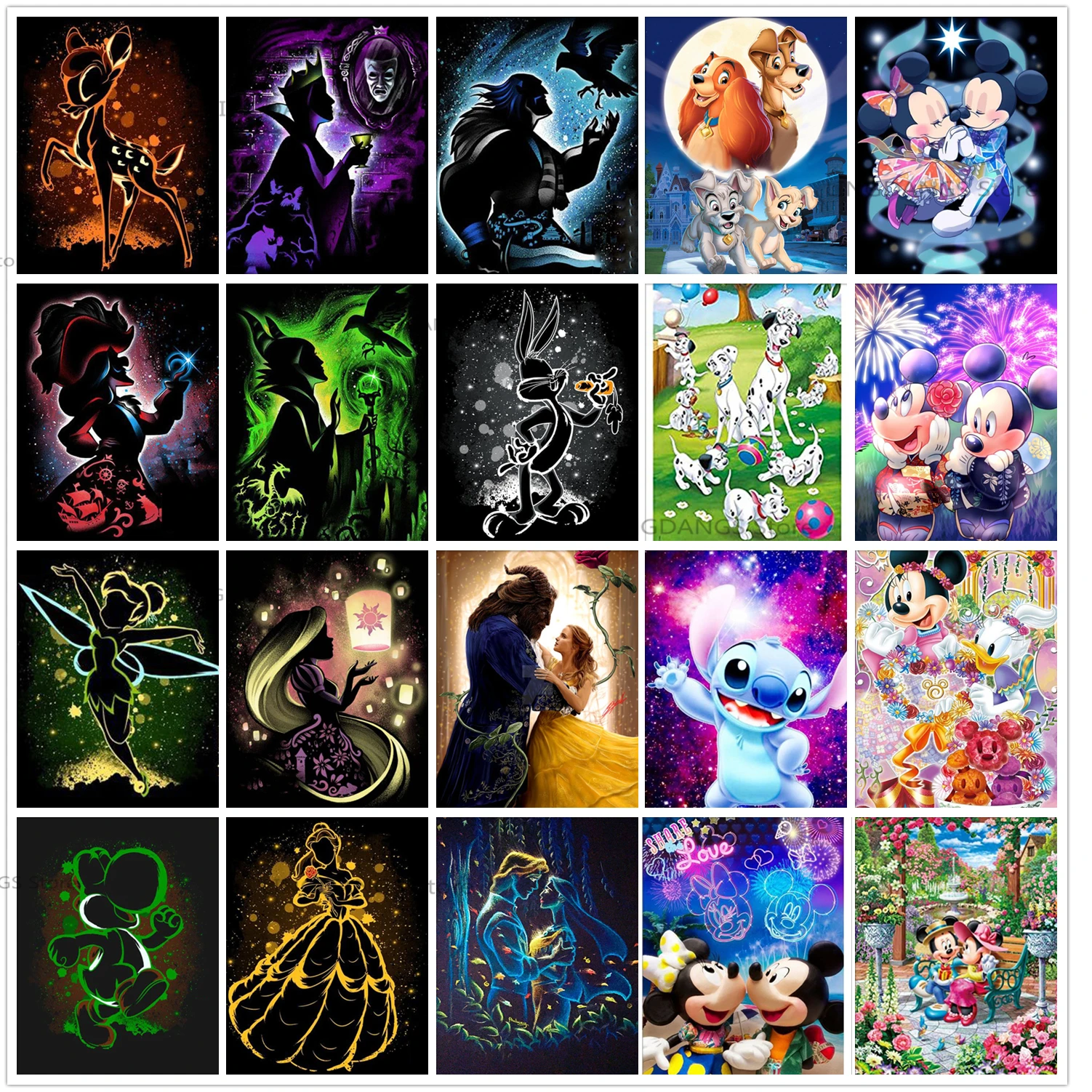 Набор для алмазной мозаики картина из мультфильма сделай сам 30 х40 см 5d Дисней