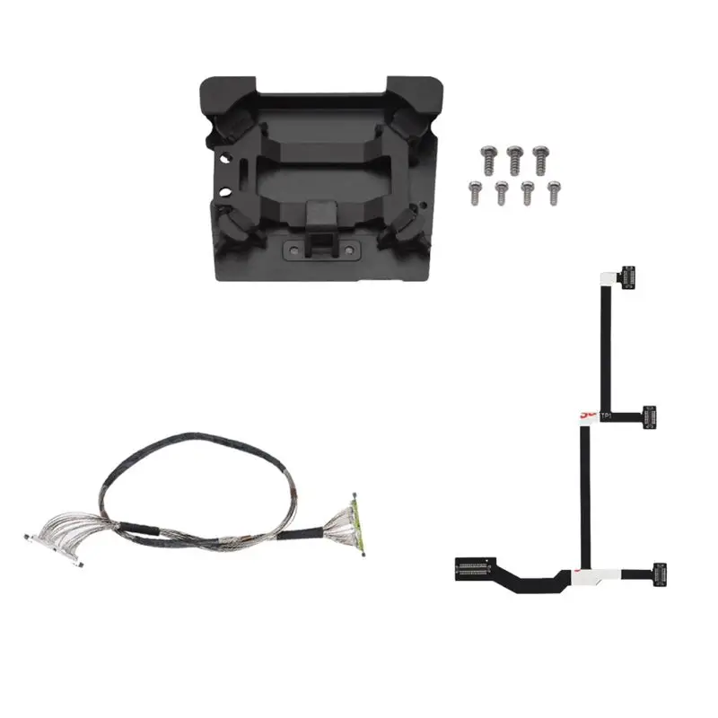 1Set Flex Flat Cable Flexible Gimbal PTZ Signal Transmission Cable and Shock-Proof Vibration Absorbing Board for DJI Mavic Pro D