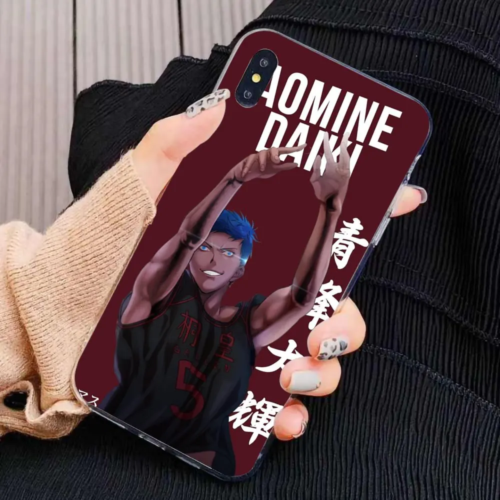 kuroko no basket aomine Akashi For Xiaomi Redmi 4A 7A S2 Note 8 3 3S 4 4X 5 Plus 6 7 6A Pro Pocophone F1 Soft Skin Cover |