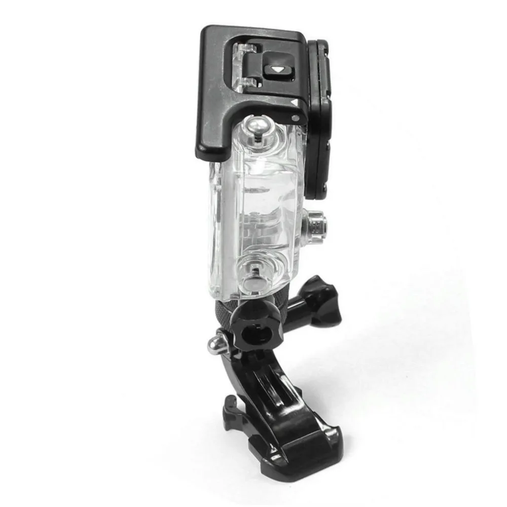 Алюминиевый сплав вращение на 360 градусов база штатив держатель для Gopro 1 2 3+ 4 камера Универсальная шарнирная опора кронштейн фиксированный адаптер