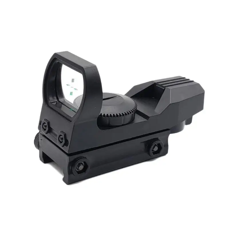 Plastic Toy Gun Accessories Green Dot Riflescope 20mm Rail Riflescope Hunting Optics Holographic Reflex Reticle Tactical Scope