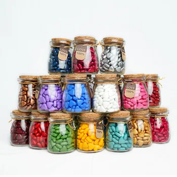 

Heart-shaped Wax Stamp Lacquered Seal Special Candles Beautiful Glass Bottle Candles Wax Seal for Invitations