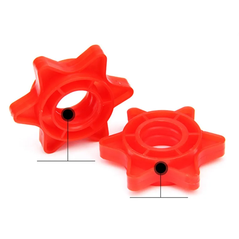 Weight Lifting Accessories 1pair Weight Check Nut Barbell Bar Clips Spin Lock Screw 25.4mm Dumbbell Spinlock Collars