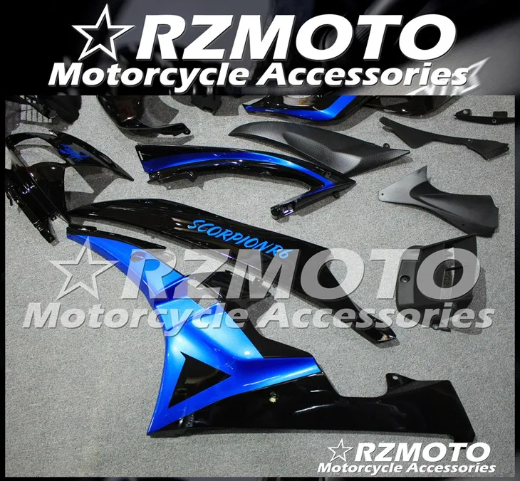 ABS мотоцикл обтекатель комплект для YAMAHA YZF R6 2006-2007 год кузов литьевая форма Магазин № 1710