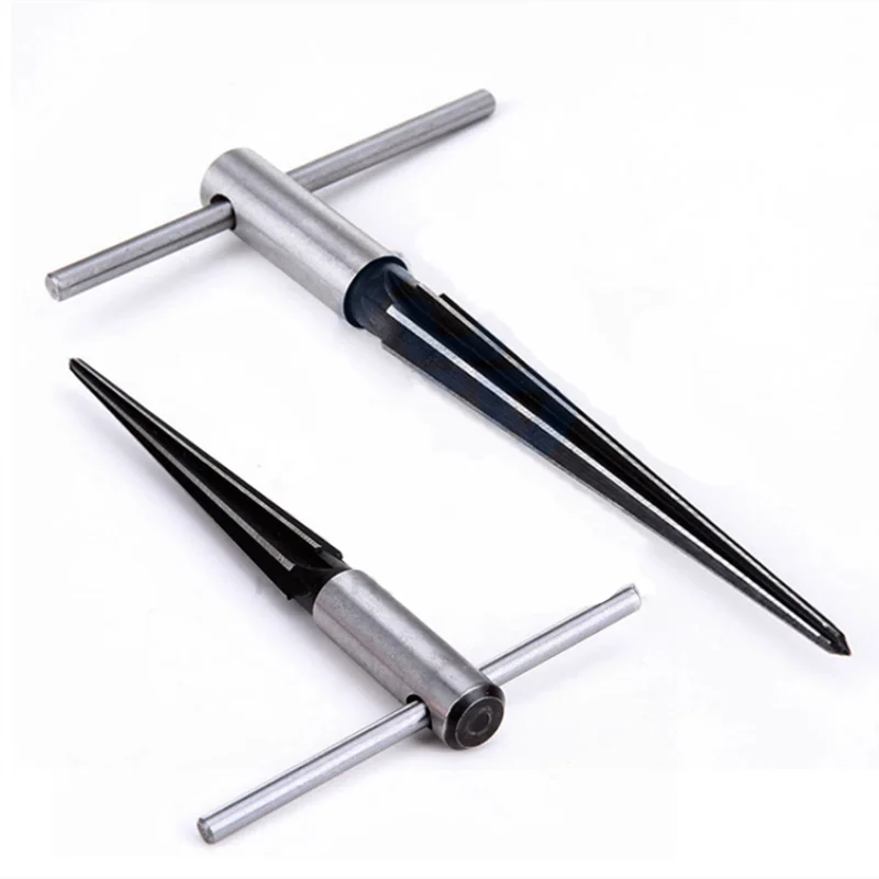 1pcs 3-13mm 5-16mm hand reamer T-shank taper reamer chamfering counterhead cutting tool with wood cutting tool core drill