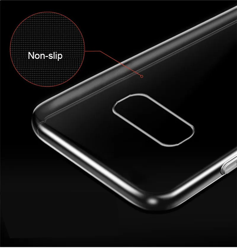 Clear Soft Silicone Case For Samsung S20 Ultra S10 Lite S9 S8 Plus S7 S6 Edge S5 S4 S3 Mini Note 4 5 8 9 10 Pro Ultra thin Cover