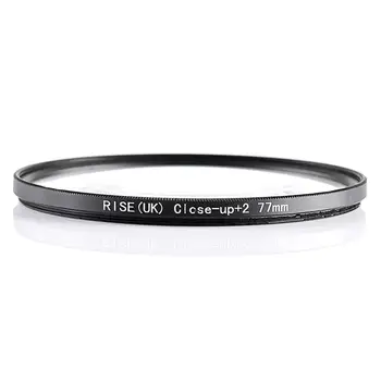 

RISE(UK) 77mm Close-Up +2 Macro Lens Filter for Nikon Canon SLR DSLR Camera