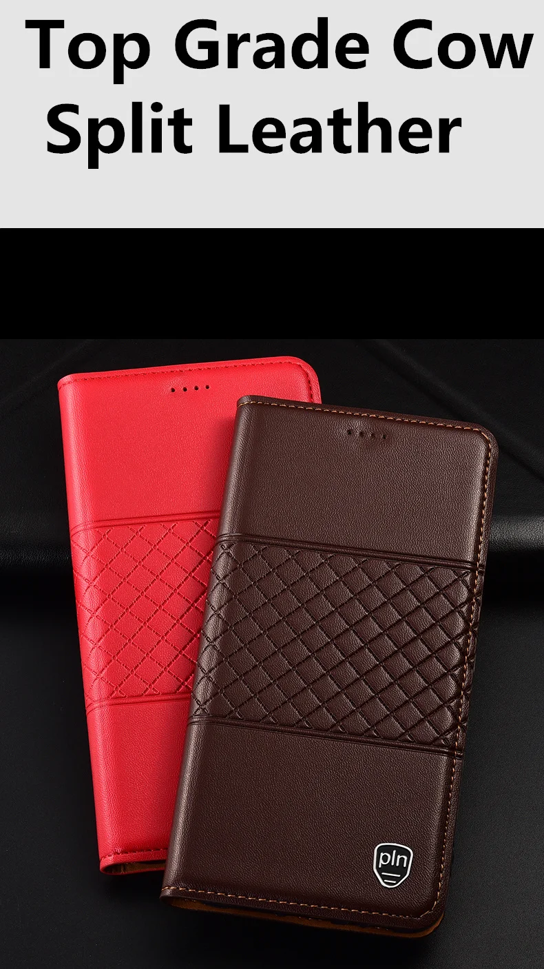 Genuine Leather Phone Case Credit Card Slot Holder For Philips X818 Case For Philips X818 Flip Cover Capa Phone Holster Case