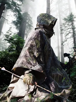 

Waterproof Outdoor Rain Coat Camouflage Adult Hiking Travel Long Raincoats Poncho Capa De Chuva Wet Weather Rain Gear L