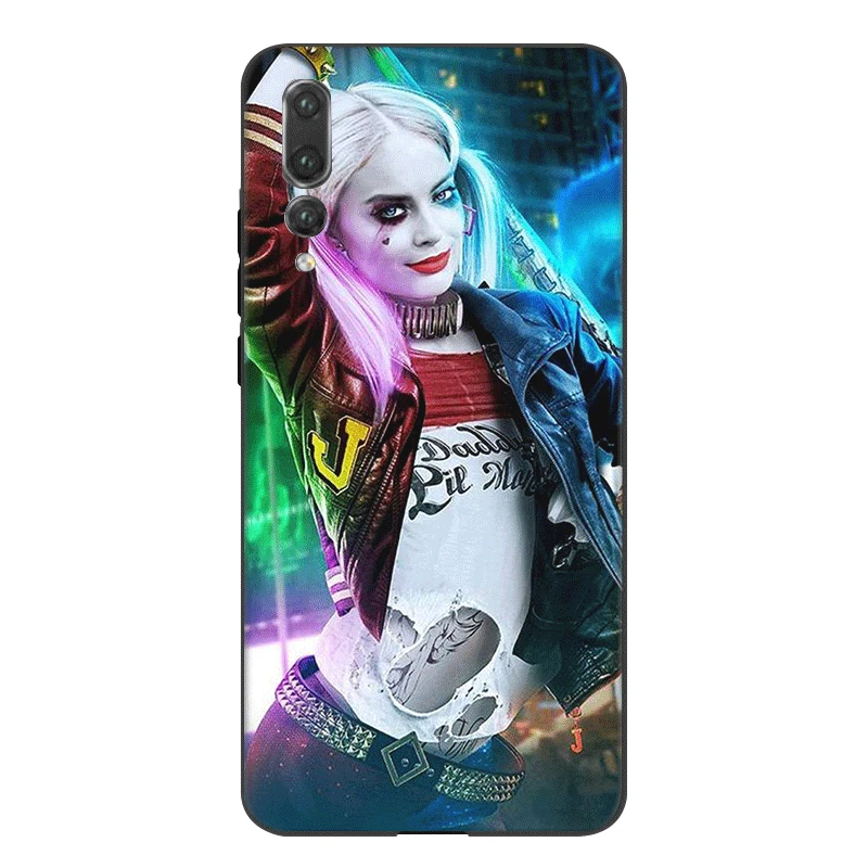 H3 Чехол для мобильного телефона huawei P Smart Z Plus huawei P30 P20 P10 P9 P8 Lite Pro Cover Харли Куинн самоубийцы отряд - Цвет: H3