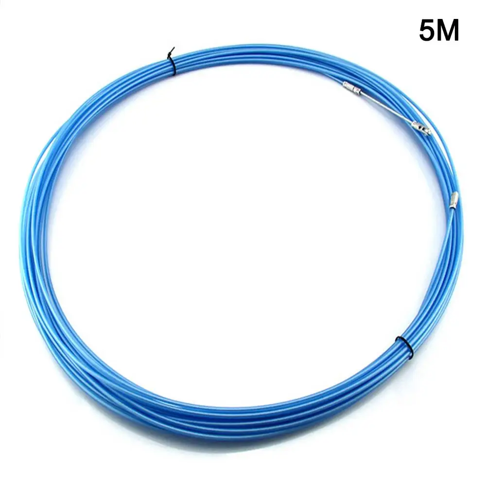 Электрик ленточный трубопровод воздуховод кабель съемник инструменты колесо толкание для монтажа проводки - Цвет: 5M