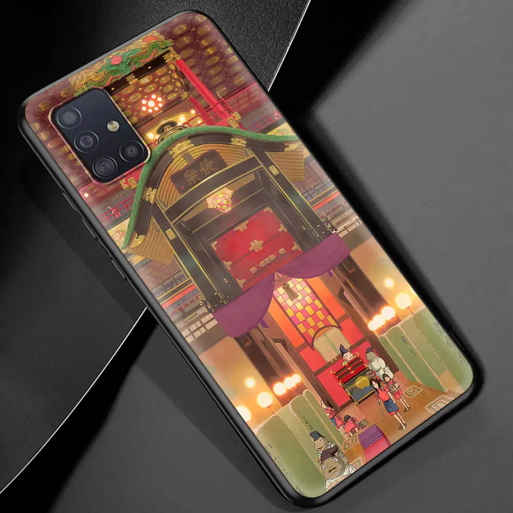 Japan Anime chihiro Spirited Away Silicon Phone Case for Samsung Galaxy A51 A71 A21S A12 A11 A31 A52 A41 A32 5G A72 A02S Cover Japan Anime chihiro Spirited Away Silicon Phone Case for Samsung Galaxy A51 A71 A21S A12 A11 A31 A52 A41 A32 5G A72 A02S Cover