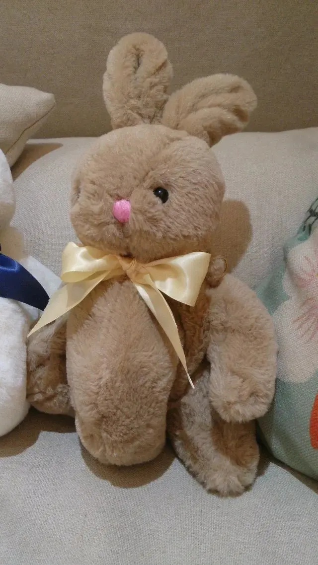 Милый рюкзак Super Meng Rabbit с жемчужной цепочкой и бабочкой, сумка через плечо с кроликом, подарок для девочек