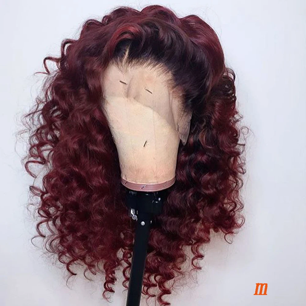 Ombre-99J-Burgundy-Red-Colored-360-Lace-Frontal-Human-Hair-Wigs-13x6-Lace-Wigs-Preplucked-Curly (2)