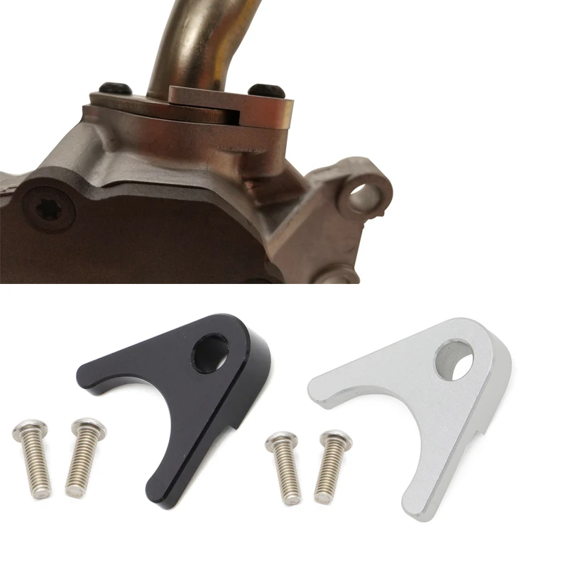 ICT Billet LS Billet Oil Pump Pickup Girdle Tube Pipe Hold Down Brace