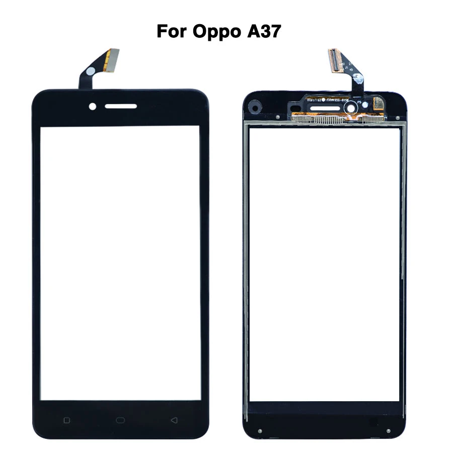 Сенсорный экран для OPPO A37 сенсорный экран панель ЖК-дисплей дигитайзер сенсор Переднее стекло Замена объектива