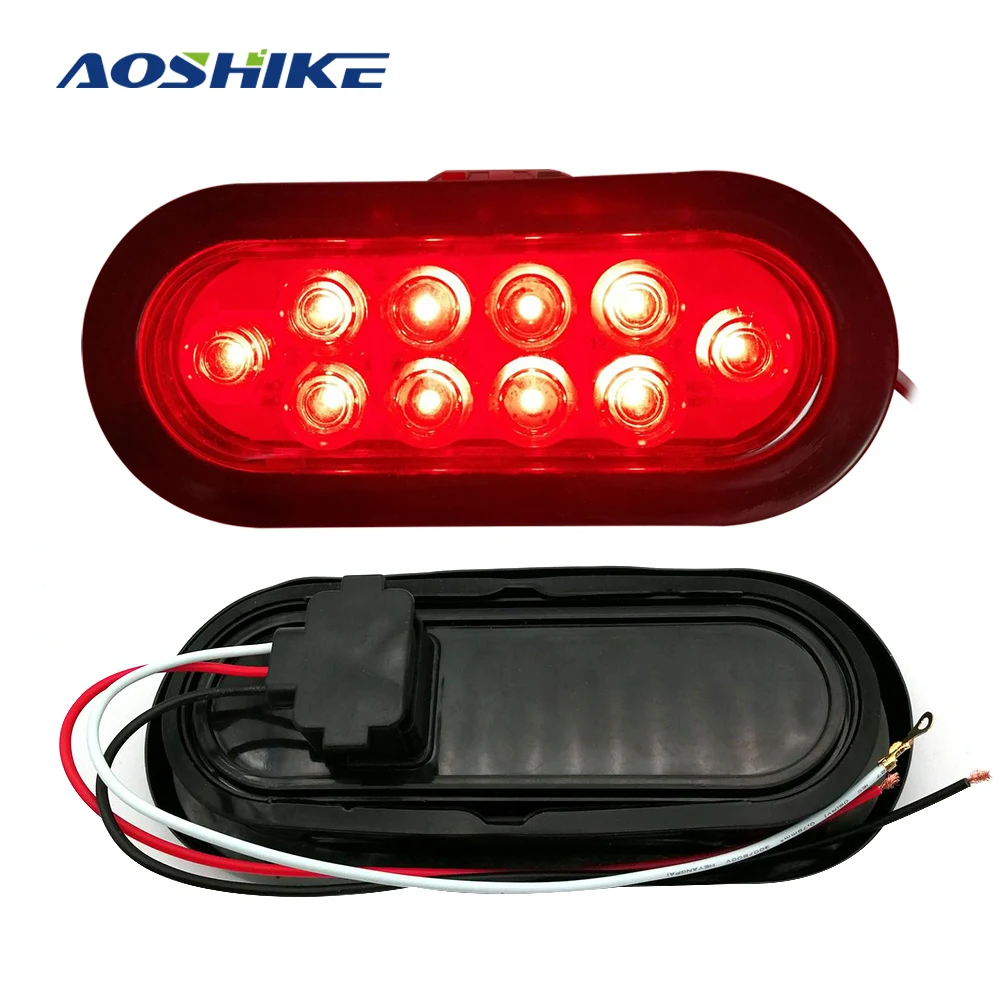 AOSHIKE 2 шт. 10 COB светодиодный 12 в автомобильный Грузовик указатель поворота