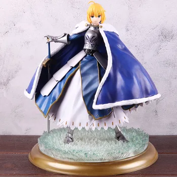 

Fate/Grand Order Figure 1/7 Scale Painted Altria Pendragon Deluxe Saber Action Figure PVC Collectible Model Toy Base With Light