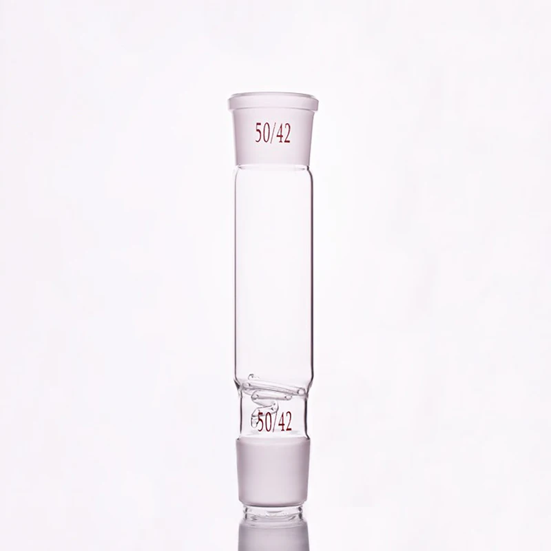 Coluna de Destilação Embalada com Anel Espiral 250mm 300mm 400mm 500mm 600mm Articulação 29 32 e. l. 200mm - 1 Coluna de destilação embalada com anel espiral,