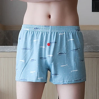 

Men's Underwear Comfortable Sexy Breathable Mid Rise Boxer Fashion Print Seamless Underpants Male Boxers Clothes Panties 2020