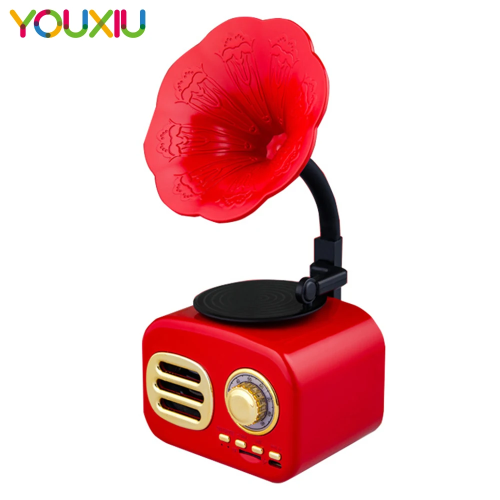 

Wooden Bluetooth Speaker Mini Portable Bluetooth Stereo Speaker Radio Support TF Card AUX Subwoofer for Computer Mobile Phone
