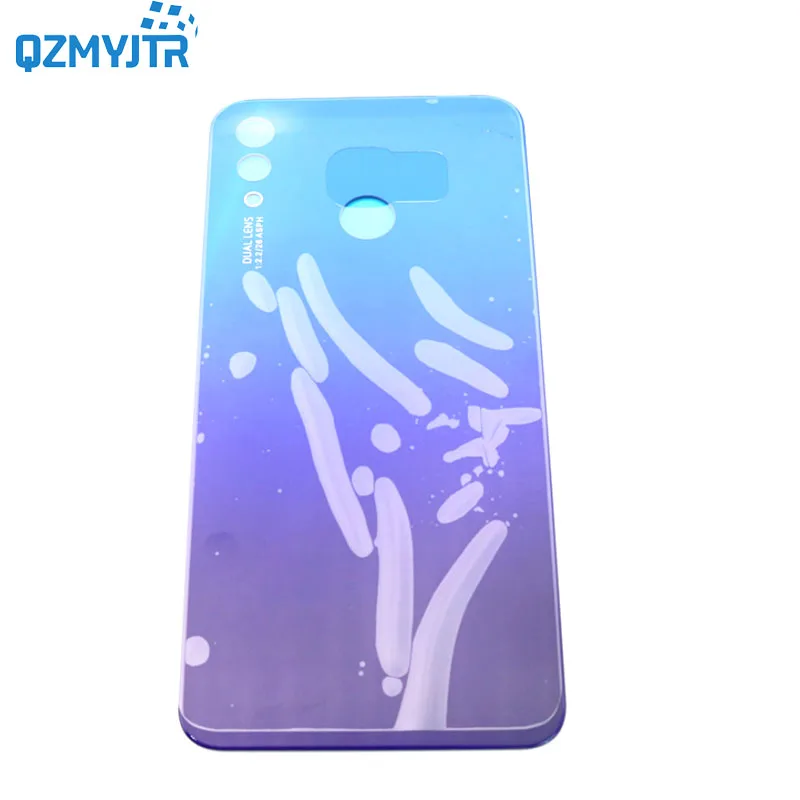 Оригинальная Замена для huawei nova 3i/p smart plus+ Задняя стеклянная задняя крышка корпуса чехол крышка батареи задняя дверь Глянцевая INE-LX1 L21