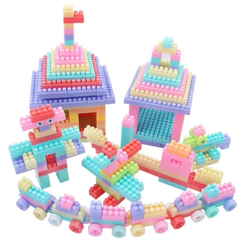 

Ant Building Blocks 128PCS Build Brick STEM Educational Construction Toys Set Bulk Blocks with Storage Box for Kids & Toddlers
