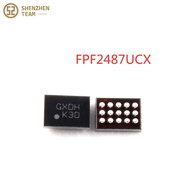 SZteam 5 шт./лот FPF2487UCX Top mark GX GXB 15pin зарядное устройство ic для samsung J730F G570 G610 | Мобильные