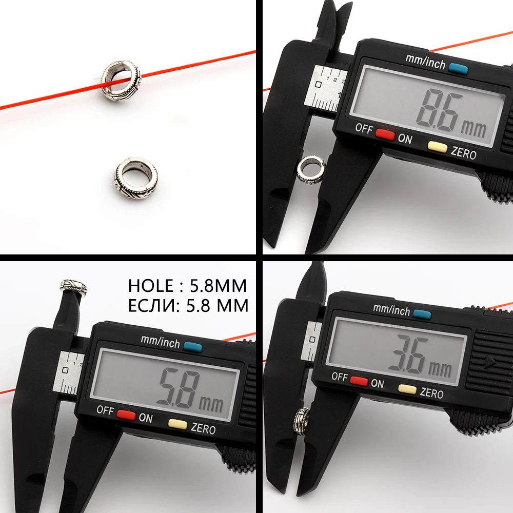 50 100 stücke Mixed Antike Silber Farbe Spacer Lose Metall Perlen Für Schmuck Machen Diy Zubehör Großhandel Suply – Detail 18