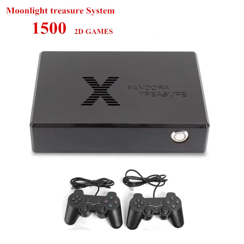 Новая версия ТВ игровой ящик встроенный в 1500/3100 большие аркадные игры HDMI/VGA выход беспроводной геймпад видео игровые консоли - Цвет: 1500game wird