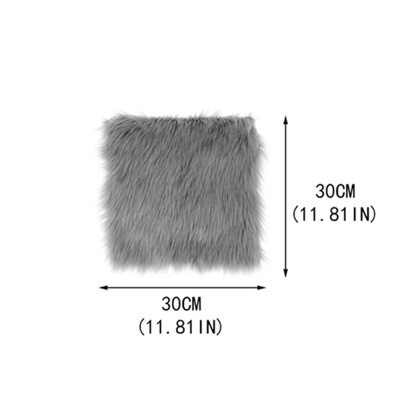 Пушистый ковер коврики из искусственного меха коврики для дома стул столовая столешница украшение